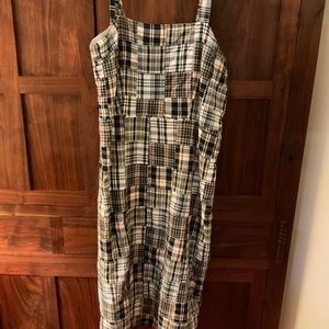 Cambridge Dry Goods Madras shift size 12